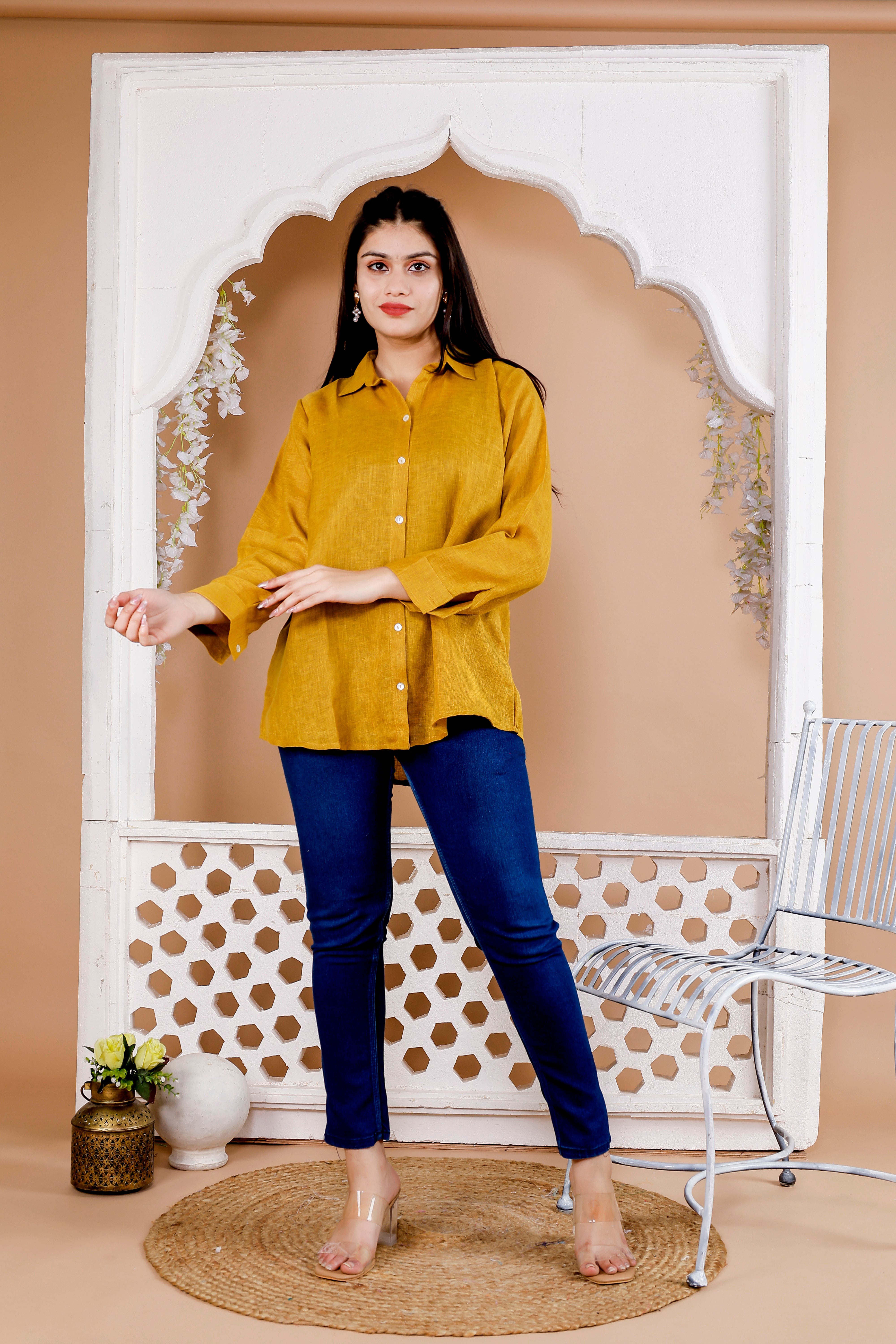 Mustard Breeze Shirt