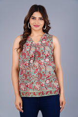 Block print Top
